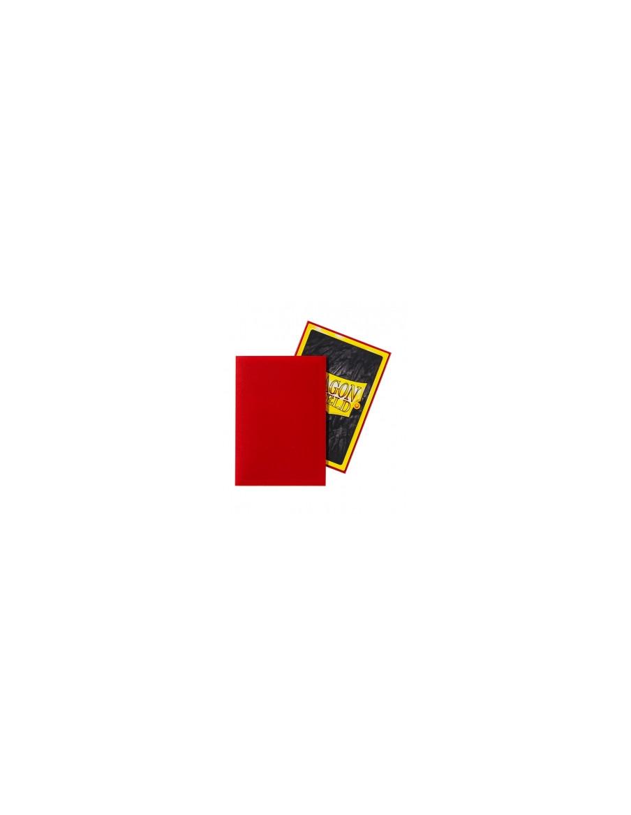 Fundas Dragon Shield Tamaño Japonés (59x86mm) - Carmesí / Crimson Mate (60)  - Fundas Tamaño Yu-Gi-Oh! y Vanguard!Japannes Size
