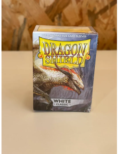 Fundas Dragon Shield Tamaño Standard (63x88mm) - Blanco Classic (100u)  - Protege tus cartas con las fundas de la prestigiosa ma 2