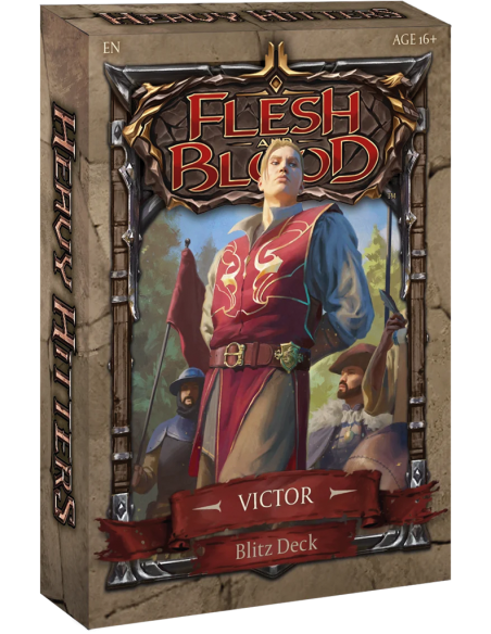 Heavy Hitters Victor Blitz Deck. Flesh and Blood (english)