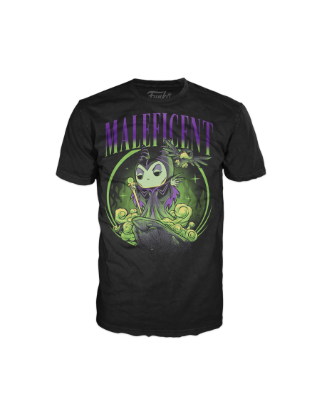 Camiseta Funko Pop Maleficient. Talla M  - 