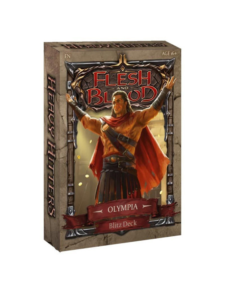 Heavy Hitters Olympia Blitz Deck. Flesh and Blood (english)