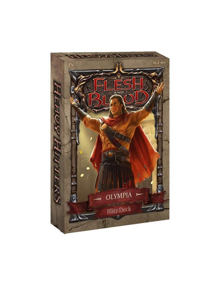 Heavy Hitters Olympia Blitz Deck. Flesh and Blood (inglés)  - 