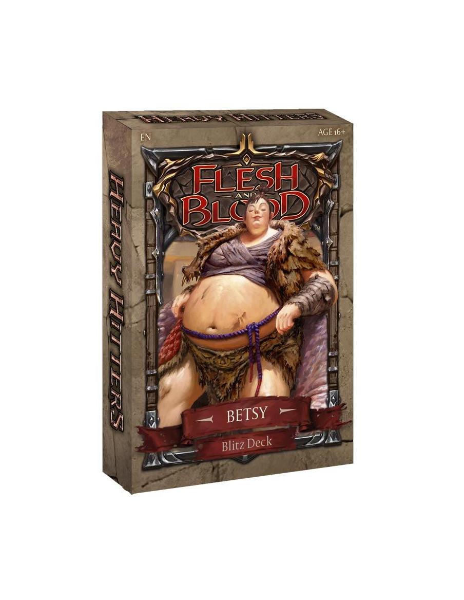 Heavy Hitters Betsy Blitz Deck. Flesh and Blood (inglés)