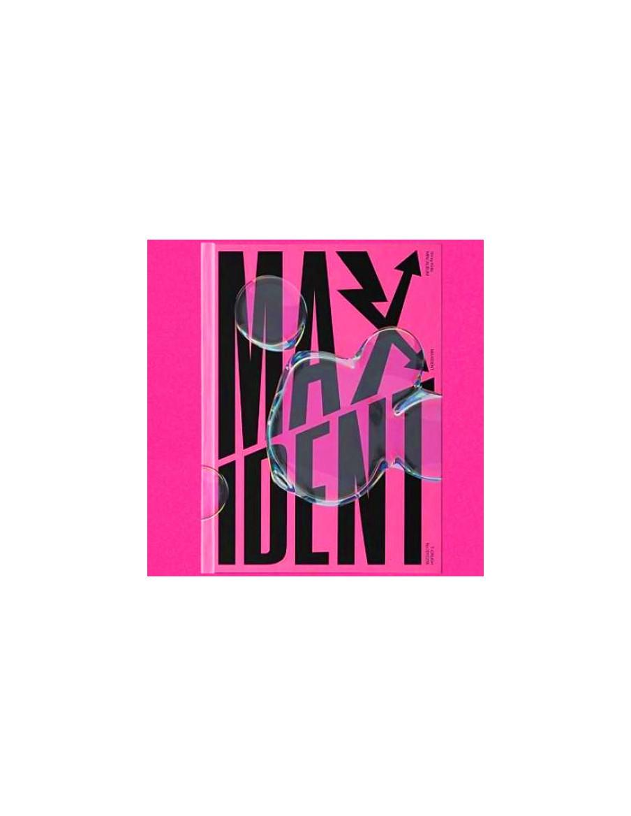 STRAY KIDS - Maxident (7th Mini Album)  -  Versiones: T-Crush (fondo rosa), Heart (fondo negro) Contenido:   - 1 Libro de fotogr