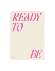 TWICE - Ready to Be (12th Mini Album) * Free photocards gift  -   Versiones: Ready (blanco con letras rosa), To (negro con letra 2