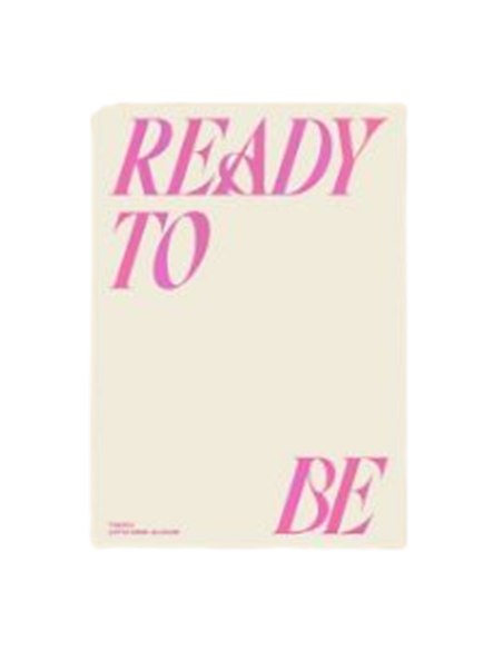 TWICE - Ready to Be (12th Mini Album) * Regalo paquete de tarjetas extra  -  Versiones: Ready (blanco con letras rosa), To (negr