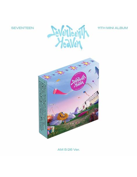 SEVENTEEN - Heaven (11th Mini Album)  - Versiones: AM 5:26 (amanecer), PM: 2:14 (día), PM 10:23 (noche) Contenido:  - Libro foto 2