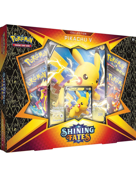 Pikachu V. Shining Fates (Inglés)