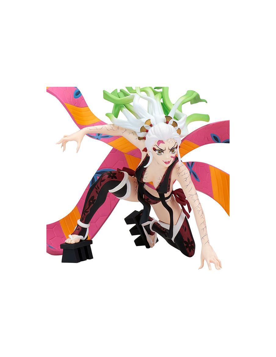 Figura Banpresto Vibration Stars Daki (Pelo Blanco). Demon Slayer. Kimetsu no yaiba  - Figura Banpresto Vibration Stars de la se