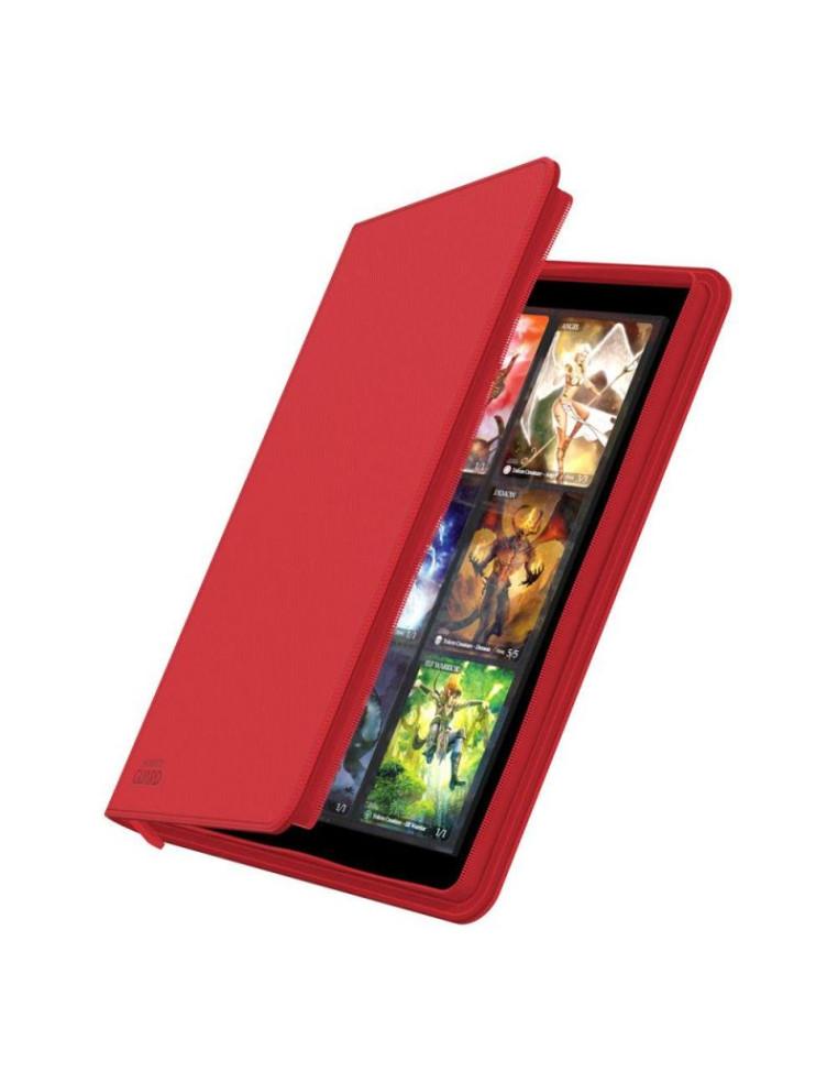 Ultimate Guard Binder Zipfolio Red (9 Pockets)  - Ultimate Guard Binder Zipfolio Red (9 Pockets)