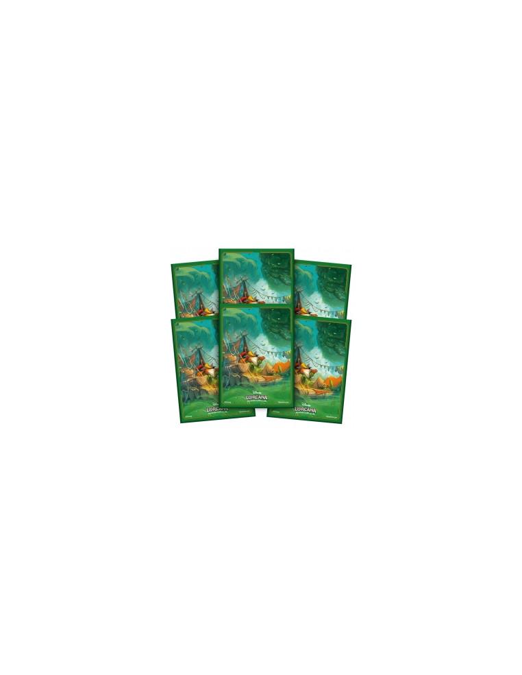 Fundas Robin Hood Disney Lorcana Standard (65)  - Fundas de Robin Hood para el juego de cartas Lorcana de Ravensburger. Tamaño s