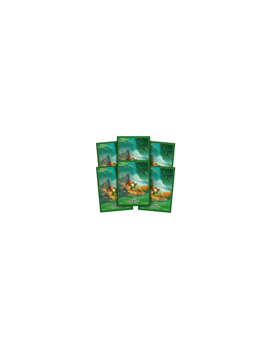 Fundas Robin Hood Disney Lorcana Standard (65)  - Fundas de Robin Hood para el juego de cartas Lorcana de Ravensburger. Tamaño s