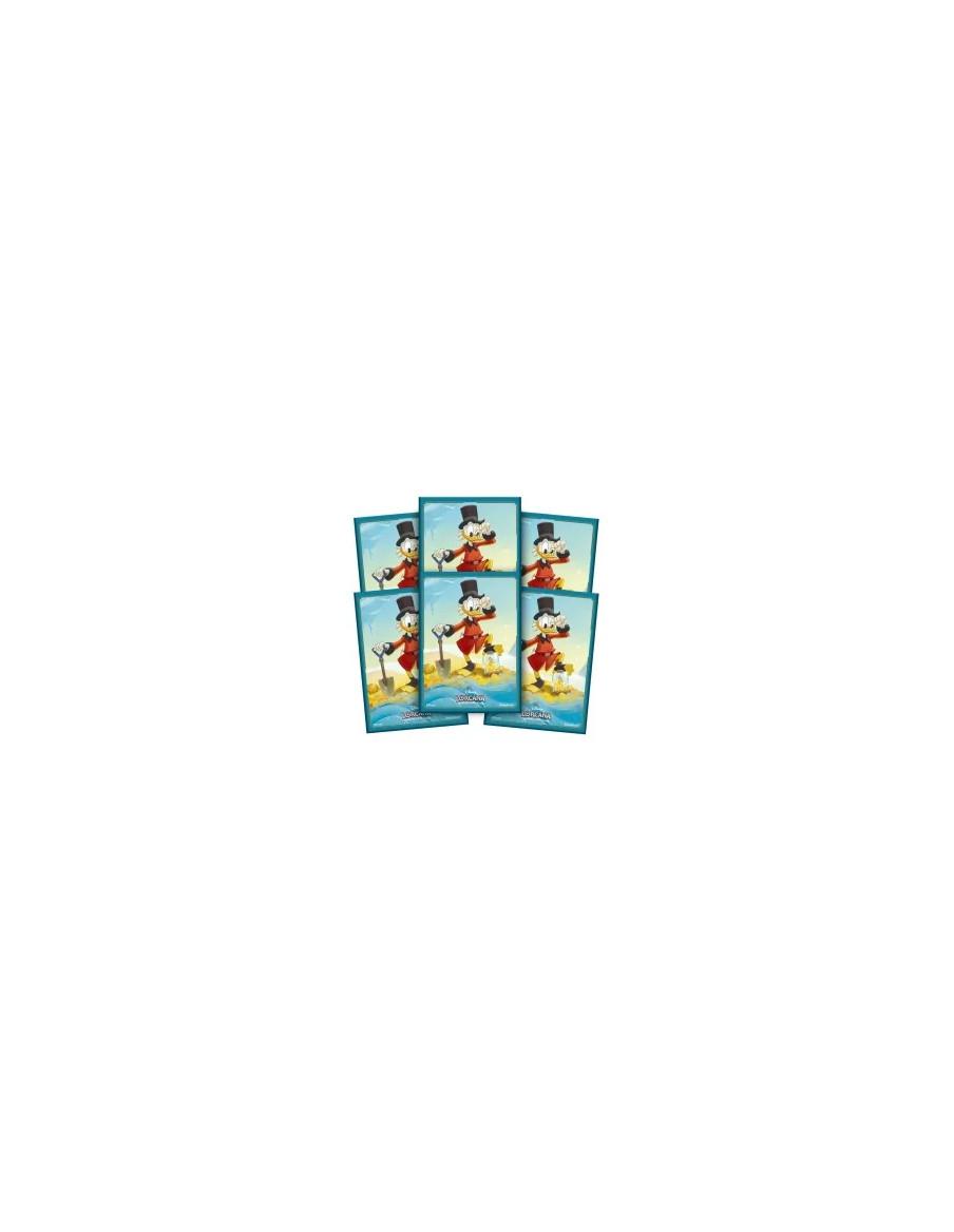 Fundas Tío Gilito Disney Lorcana standard (65)  - Fundas del Tío Gilito para el juego de cartas Lorcana de Ravensburger. Tamaño 