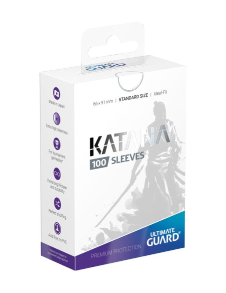 Ultimate Guard Standard Sleeves Katana White (100)