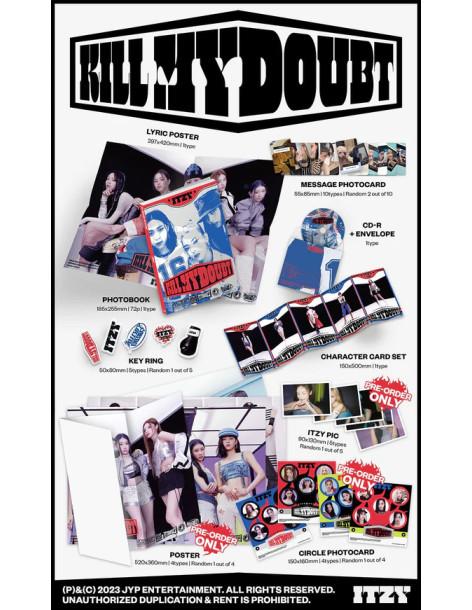 ITZY - Kill My Doubt (7th Mini Album) (Limited Ver.) + Beneficios de Preorder  - ITZY - Kill My Doubt (7th Mini Album) (Limited  2