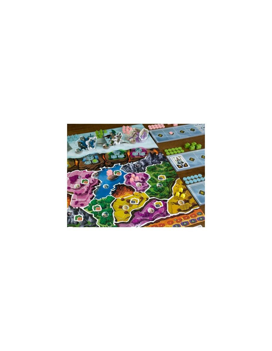 Dioses de Roma. Board Game (Spanish)  - «Quieres gobernar y unificar Roma, ¡pero necesitarás la ayuda de los Dioses!».  Roma ha 