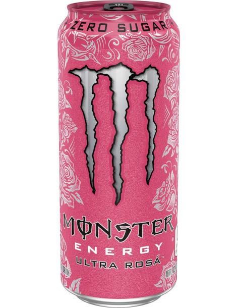 Monster Ultra Rosé - Rosa sabor fresa silvestre  -