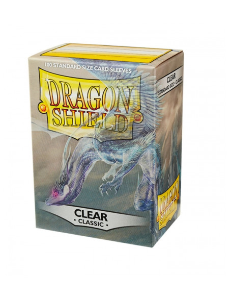 Dragon Shield Standard Size Sleeves (63x88mm) - Clear Classic(100)