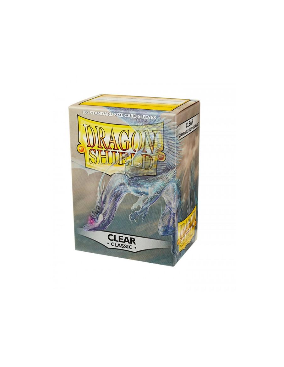 Fundas Dragon Shield Tamaño Standard (63x88mm) - Transparentes Classic (100)  - Fundas Tamaño Magic The Gathering, Pokemon TCG, 