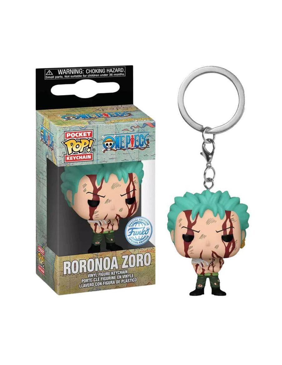 Pop Keychain. Roronoa Zoro "Nothing Happened". One Piece