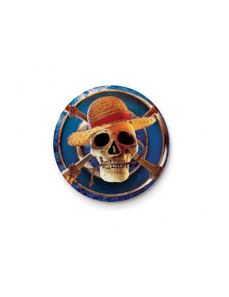 Badge Straw Hat . One Piece