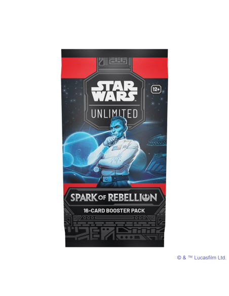 Star Wars: Unlimited - Spark of Rebellion: Booster Pack(16) English