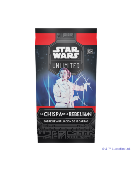 Star Wars: Unlimited - Spark of Rebellion: Booster Pack(16) Spanish