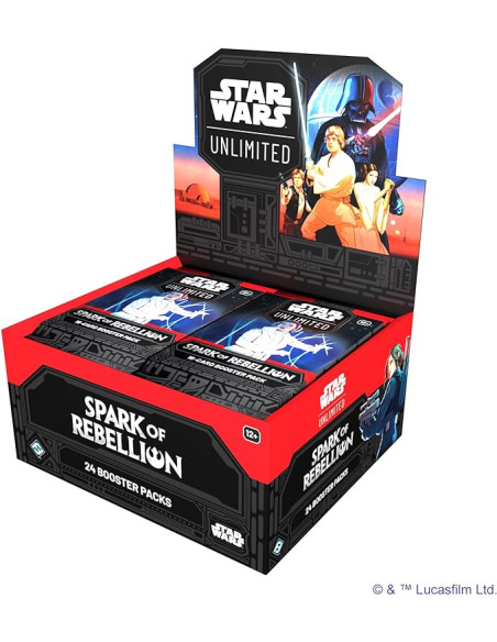 Star Wars: Unlimited - Spark of Rebellion: Booster Box (24) English