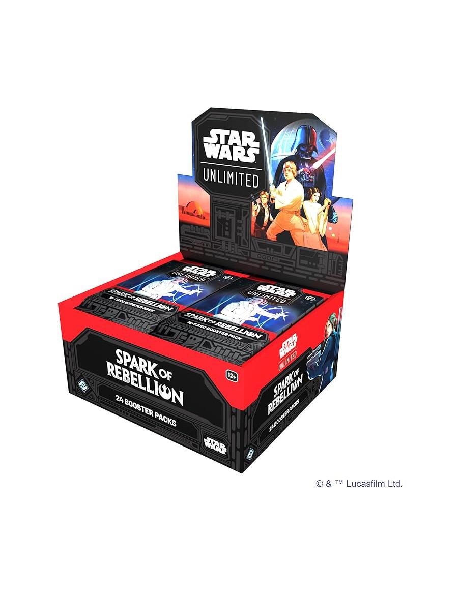 Star Wars: Unlimited - Spark of Rebellion: Booster Box (24) English  - 