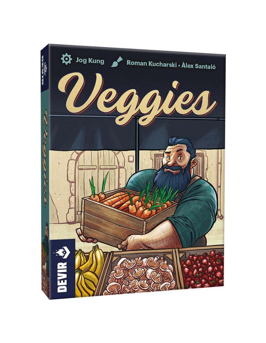 Veggies  - Veggies es un juego de cartas en el que tendrás que colocarlas de la mejor forma posible, de tal forma que agrupes co
