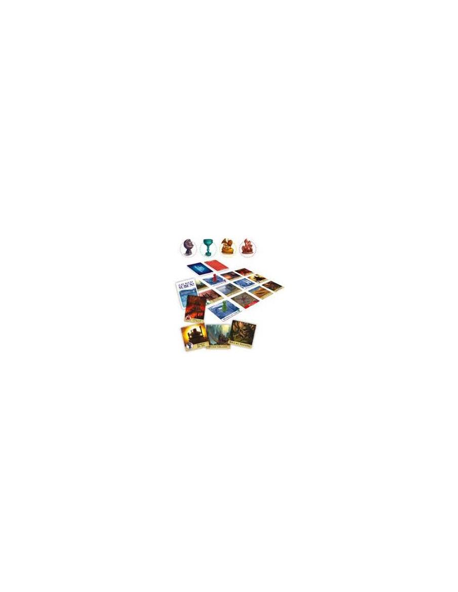 The Forbidden Island. Spanish  - The Forbidden Island is a family cooperative game where you will enter the shoes of 4 adventure