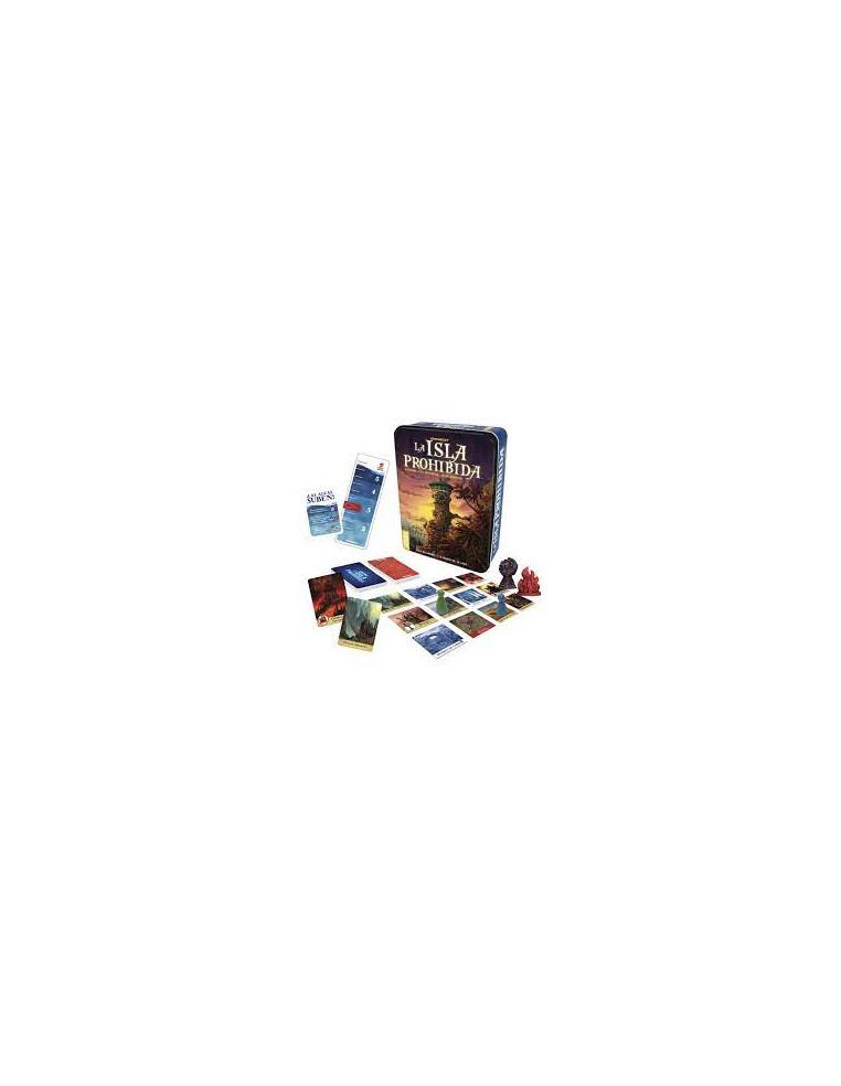 The Forbidden Island. Spanish  - The Forbidden Island is a family cooperative game where you will enter the shoes of 4 adventure
