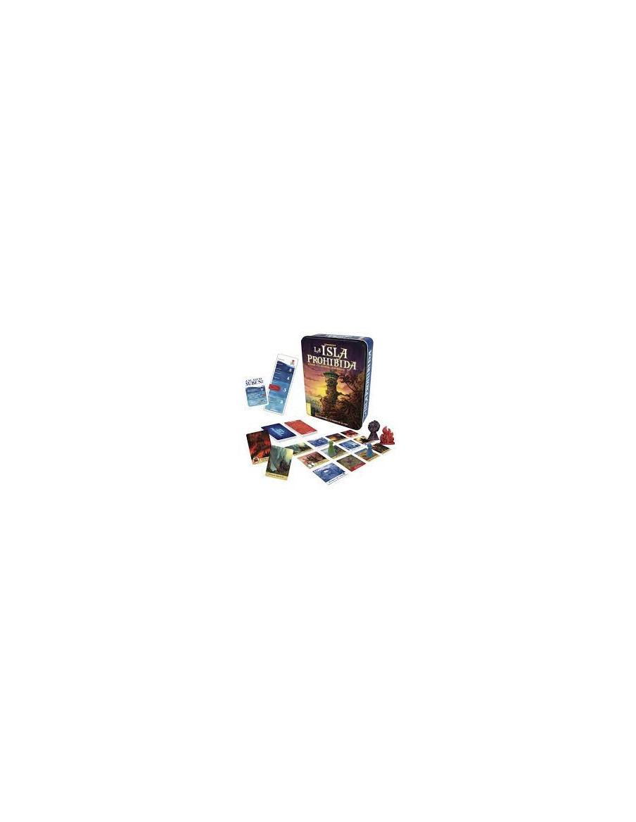 The Forbidden Island. Spanish  - The Forbidden Island is a family cooperative game where you will enter the shoes of 4 adventure