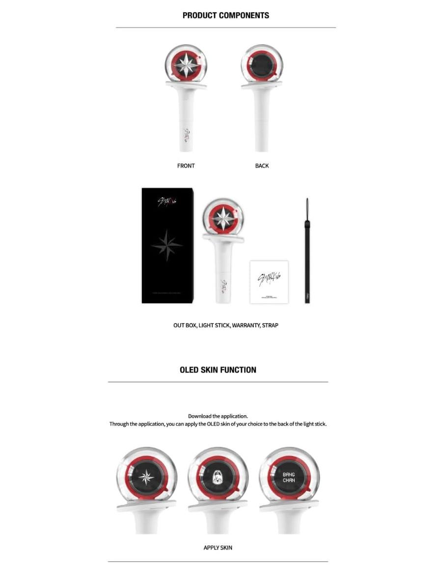 Stry Kids - Official Light Stick ver.2  - Stray Kids- Official Light Stick ver.2
