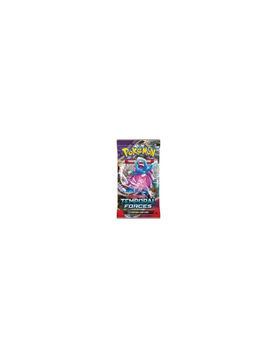 Escarlata y Púrpura 5 Fuerzas Temporales: Sobre (10 cartas) Inglés  - The ranks of Ancient and Future Pokémon continue to grow! 