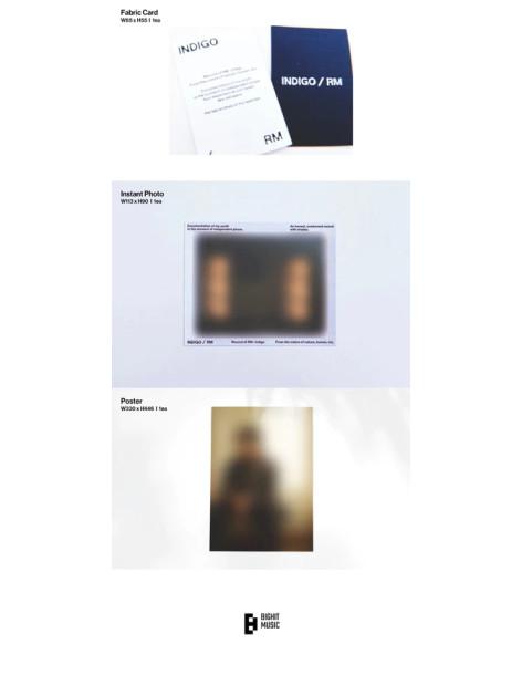 BTS - RM- INDIGO (1ER ÁLBUM EN SOLITARIO)  - BTS - RM- INDIGO (1ER ÁLBUM EN SOLITARIO) - Libro (100 páginas) - CD - Tarjetas pos 2