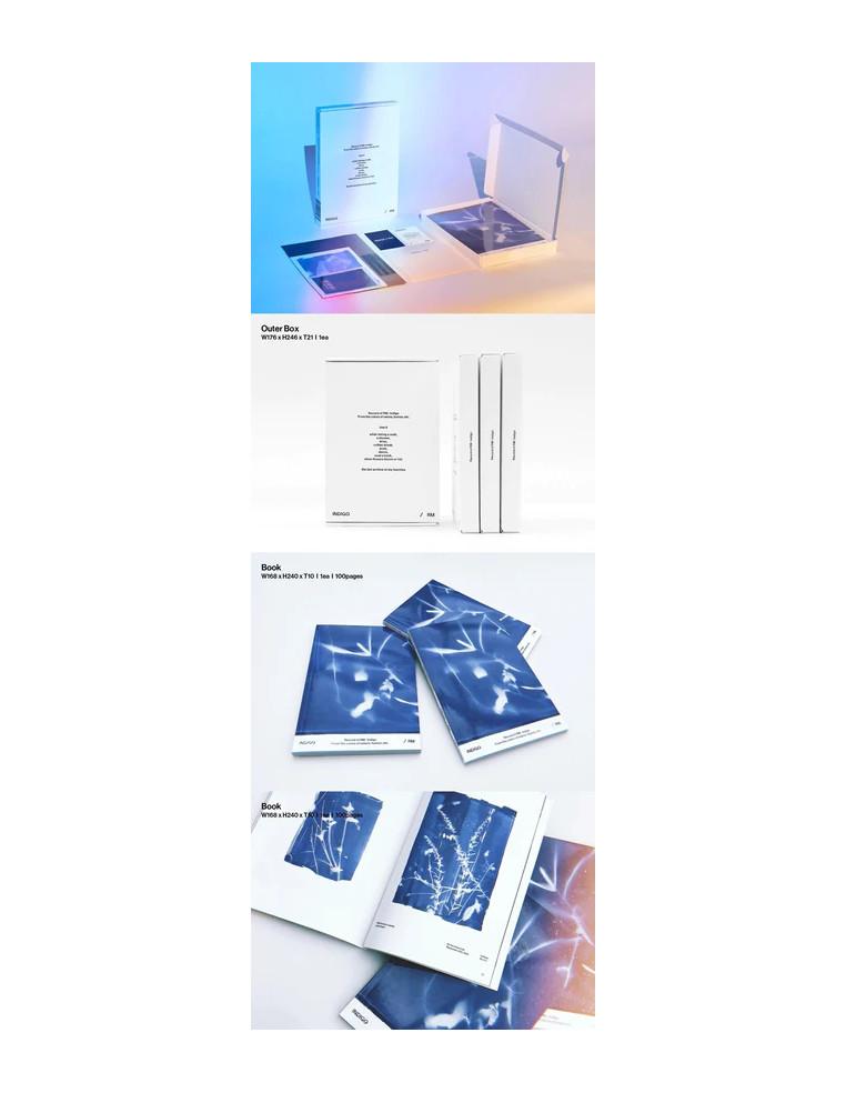 BTS - RM- INDIGO (1ER ÁLBUM EN SOLITARIO)  - BTS - RM- INDIGO (1ER ÁLBUM EN SOLITARIO) - Libro (100 páginas) - CD - Tarjetas pos