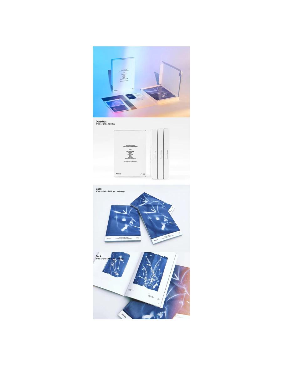 BTS - RM- INDIGO (1ER ÁLBUM EN SOLITARIO)  - BTS - RM- INDIGO (1ER ÁLBUM EN SOLITARIO) - Libro (100 páginas) - CD - Tarjetas pos