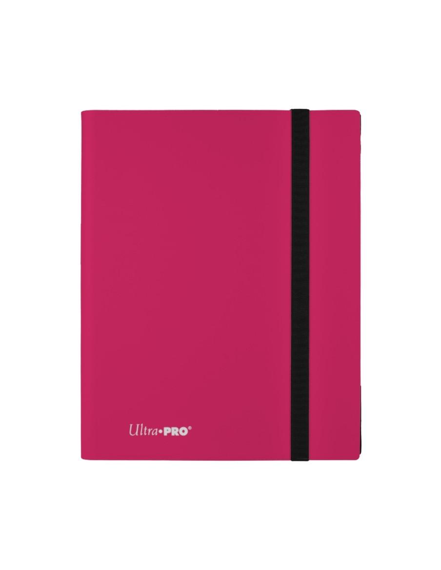 Ultra Pro Album 9 Bolsillos PRO-Binder Eclipse - Pink Hot (Magenta)  - 20 hojas 18 Bolsillos Carga lateral