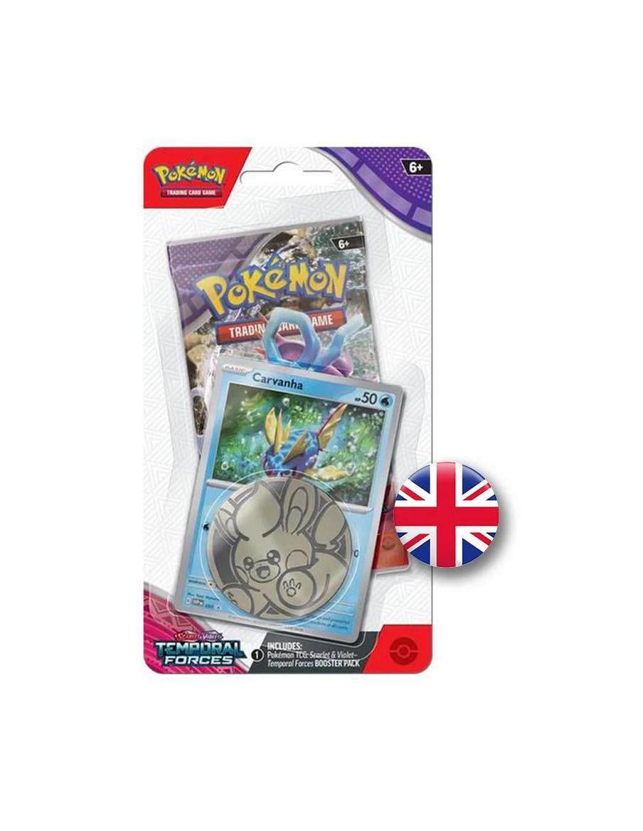 Scarlet & Violet Temporal Forces: Carvanha Checklane (Inglés)  - 