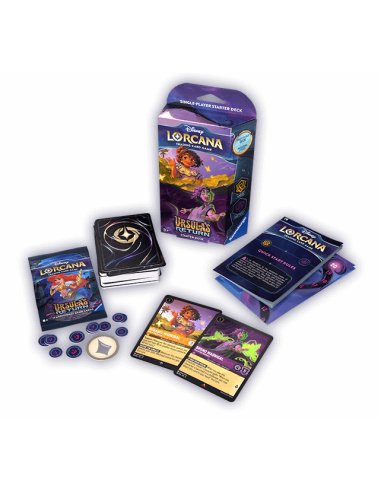 Ursula's Return: Mirabel / Bruno - Amber / Amethyst Starter Deck LORCANA (Inglés)  - 