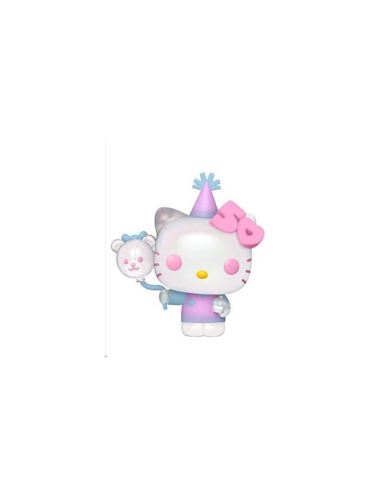 Funko Pop Hello Kitty Balloons. 50th anniversary  - Figura de aproximadamente 11 centímetros de altura de Hello Kitty con un glo