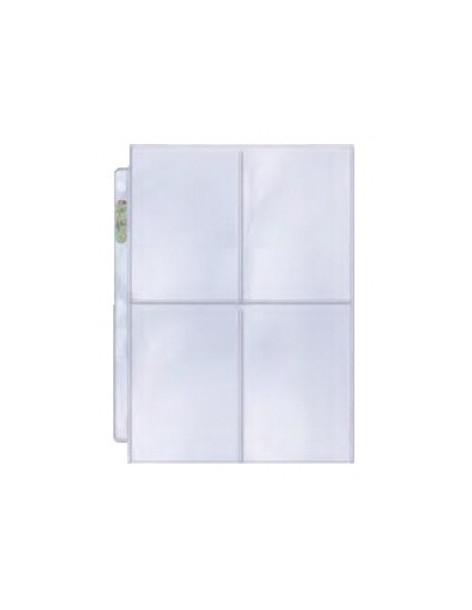 Hojas de Archivador 4 Bolsillos (88mm x 133mm) Ultra-Pro Platinum  - 