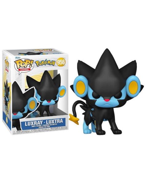 Funko Pop Luxray. Pokémon  - Figura de vinilo aproximadamente 10cm de altura del Pokémon nº405 del que según la Pokédex "Puede v