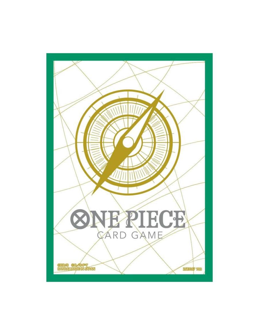 Fundas One Piece TCG Brujula Verde (Estandar)