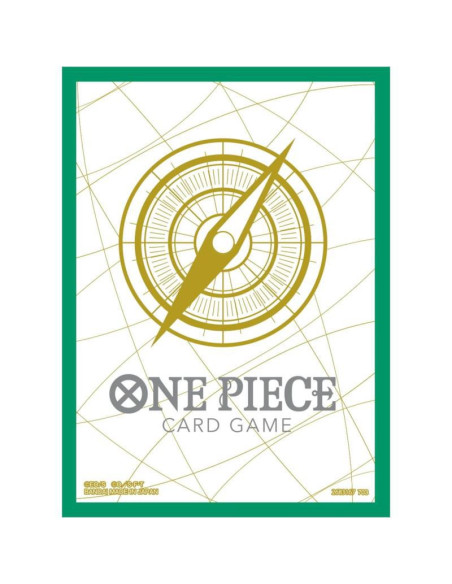 One Piece Sleeves TCG Green Side Compass (Estandar)