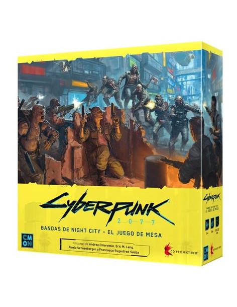 Cyberpunk 2077. Gangs of Night City. Board Game (Spanish)  - 