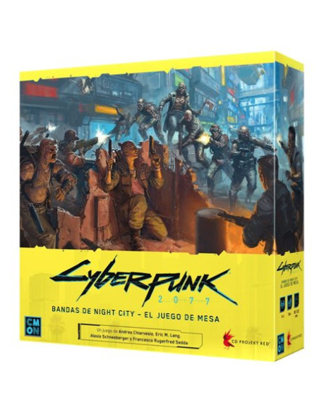 Cyberpunk 2077. Gangs of Night City. Board Game (Spanish)