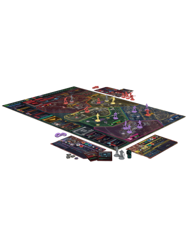 Cyberpunk 2077. Bandas de Night City. Juego de Mesa  - Una ciudad que se extiende hasta el infinito. Edificios que llegan hasta 