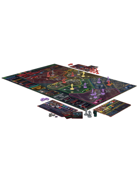 Cyberpunk 2077. Bandas de Night City. Juego de Mesa  - Una ciudad que se extiende hasta el infinito. Edificios que llegan hasta 